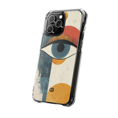 Distressed Azure Ocular · Impact Phone Case for iPhone · Magsafe