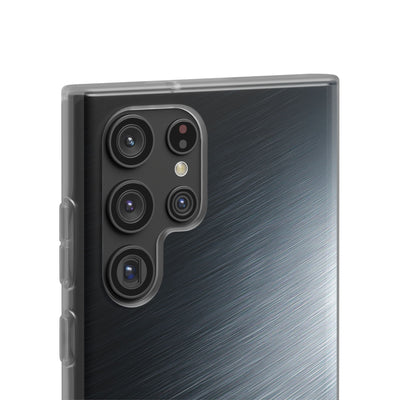 Brushed Obsidian Steel · Lite Phone Case for Samsung · Grey