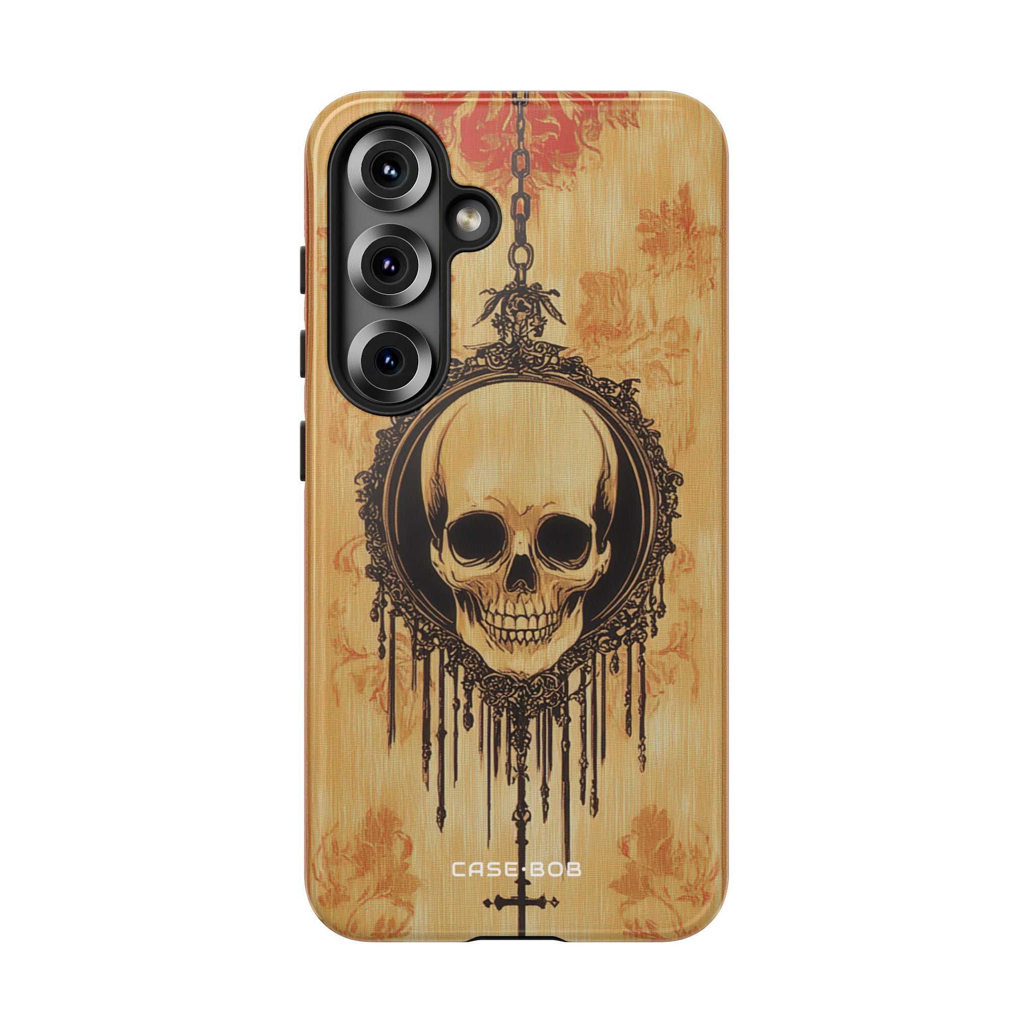 Totenkopf-Anhänger Samsung S25 Case - Tough