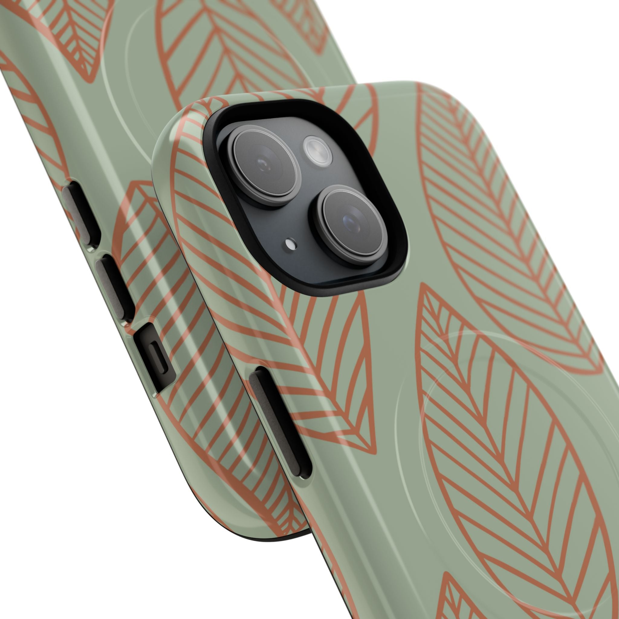 Sage Earth Leaves · Tough+ Phone Case for iPhone · Magsafe