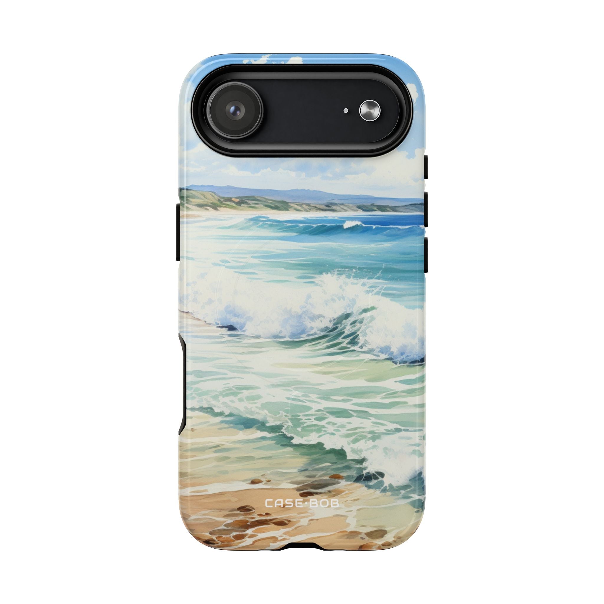 Foamy Wave Breeze iPhone 17 Air Case - Tough+ - CASE•BOB