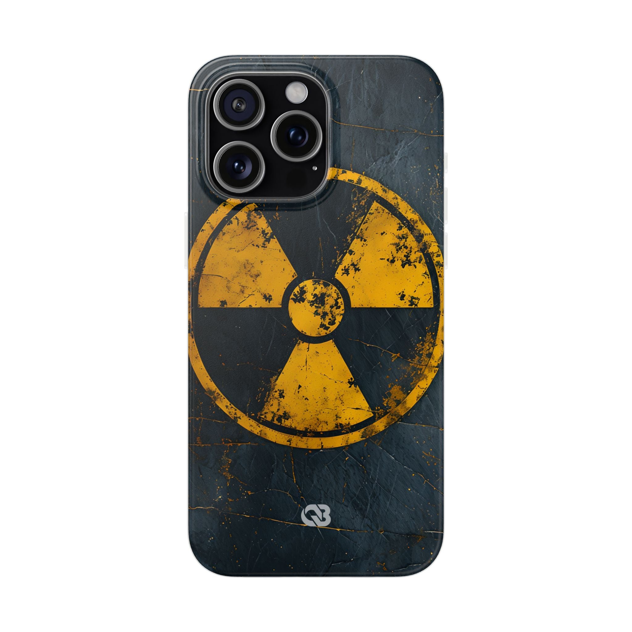 Industrial Decay Warning · Soft Phone Case for iPhone