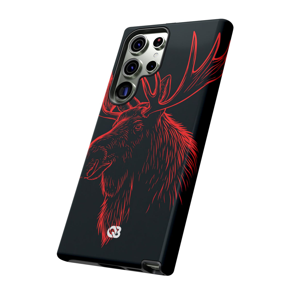 Nordic Elk · Tough Phone Case for Samsung · Black