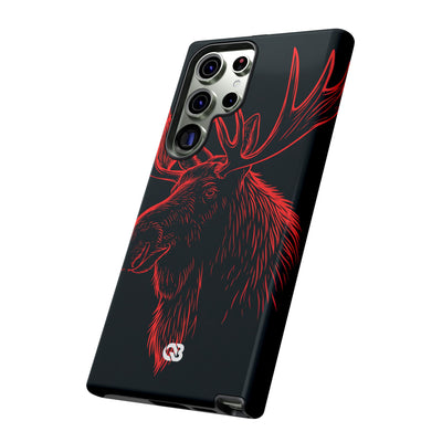 Nordic Elk · Tough Phone Case for Samsung · Black