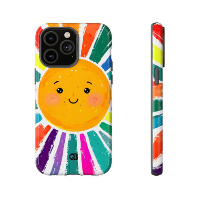 Vibrant Solar Smile · Tough Phone Case for iPhone