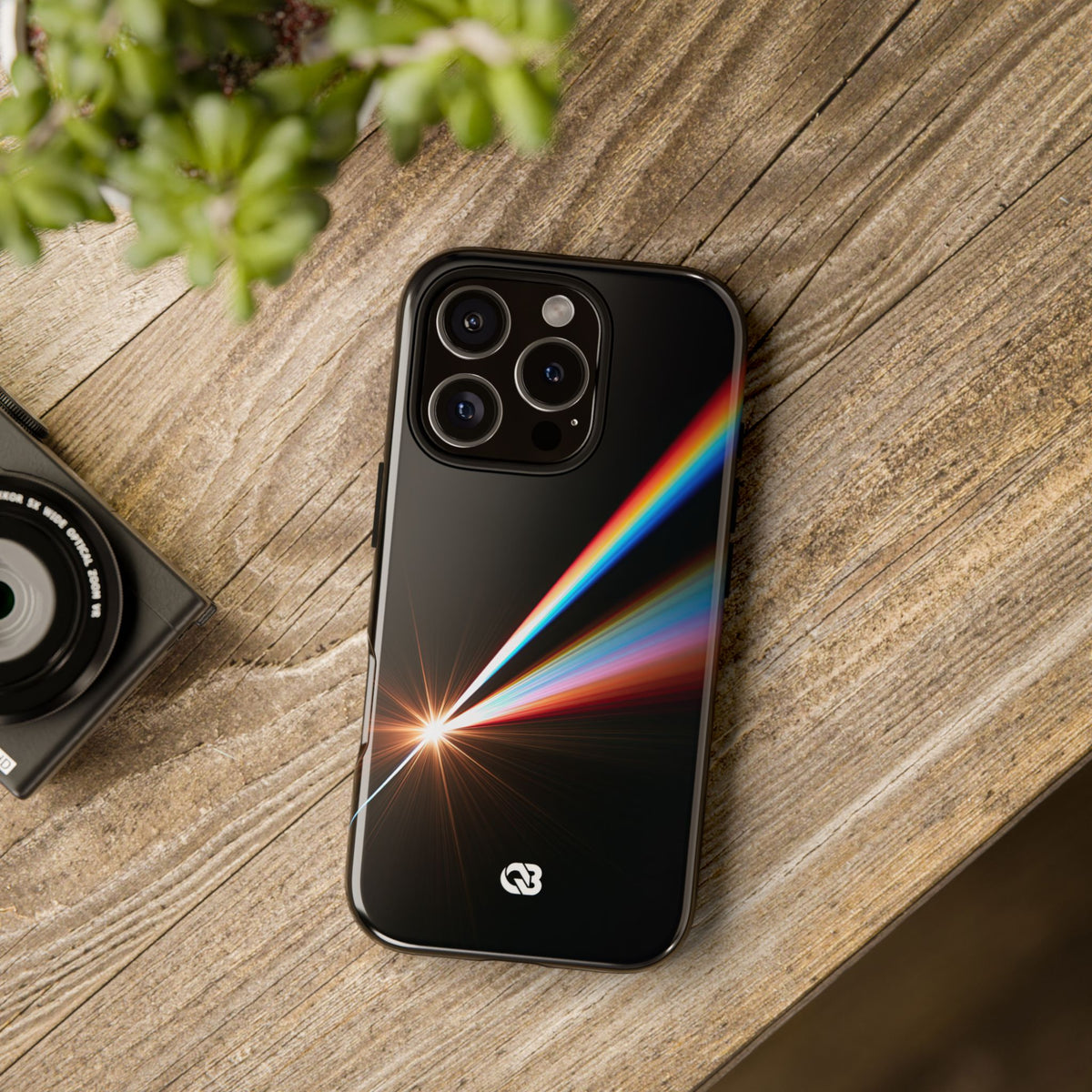 Spectral Refraction · Tough Phone Case for iPhone · Black
