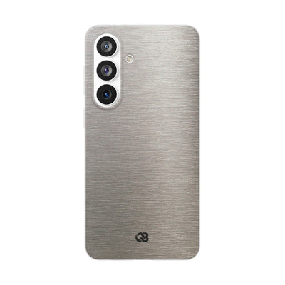 Brushed Silver Alloy · Lite Phone Case for Samsung · Silver