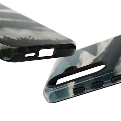 Misty Pine Peaks · Tough Phone Case for Samsung