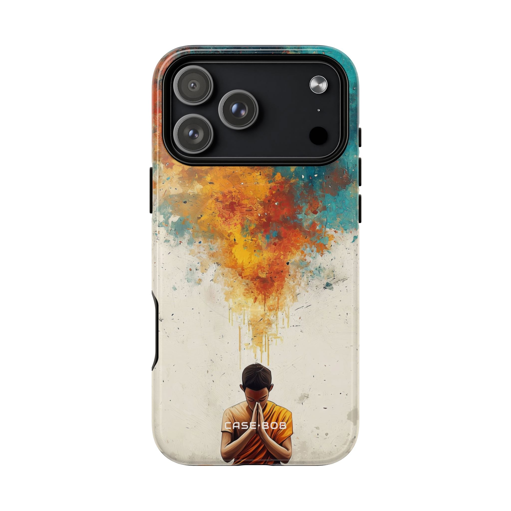 Meditative Glow iPhone 17 Pro Max Case - Tough+ - CASE•BOB