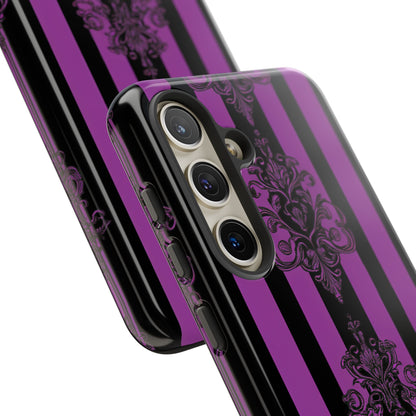 Damask Elegance Purple Samsung S24 Case - Tough