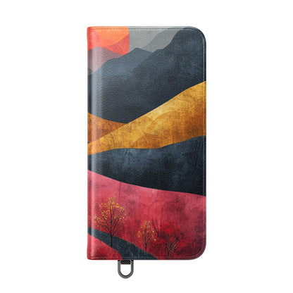 Sunset Hills - Samsung S25+ Case - Lompakko
