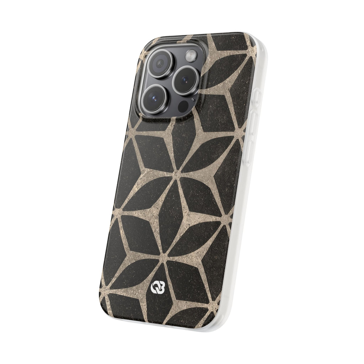 Concrete Mosaic Star · Lite Phone Case for iPhone ·  Black