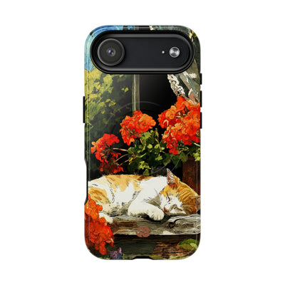 Sleeping Ginger Bloom · Tough+ Phone Case for iPhone · Magsafe