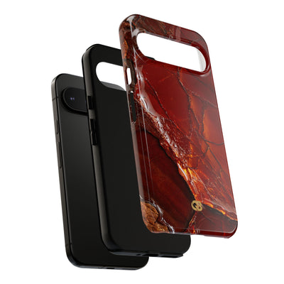 Amber Embrace · Tough Phone Case for Pixel ·  Brown