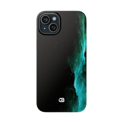 Luminous Plume · Lite Phone Case for iPhone ·  Teal