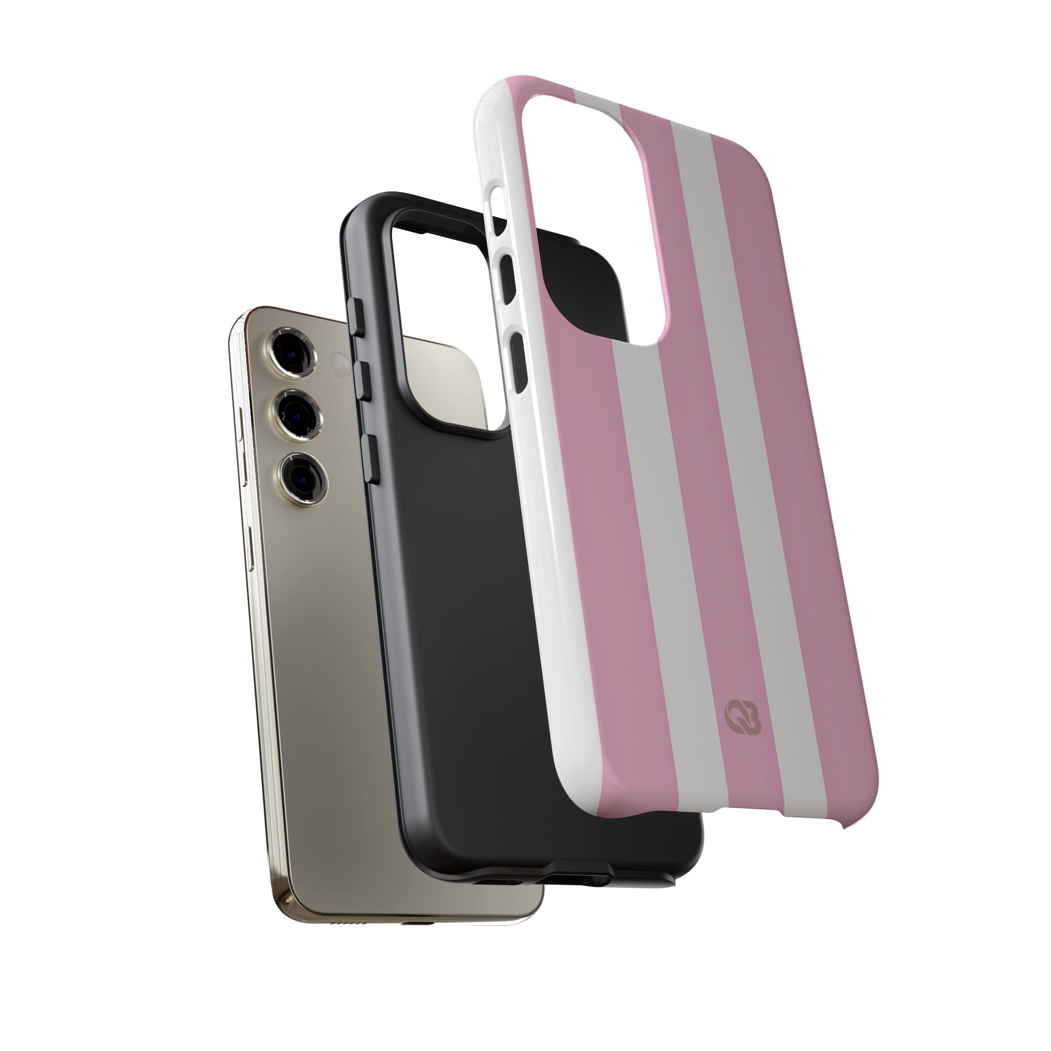Soft Pink Stripe · Tough Phone Case for Samsung
