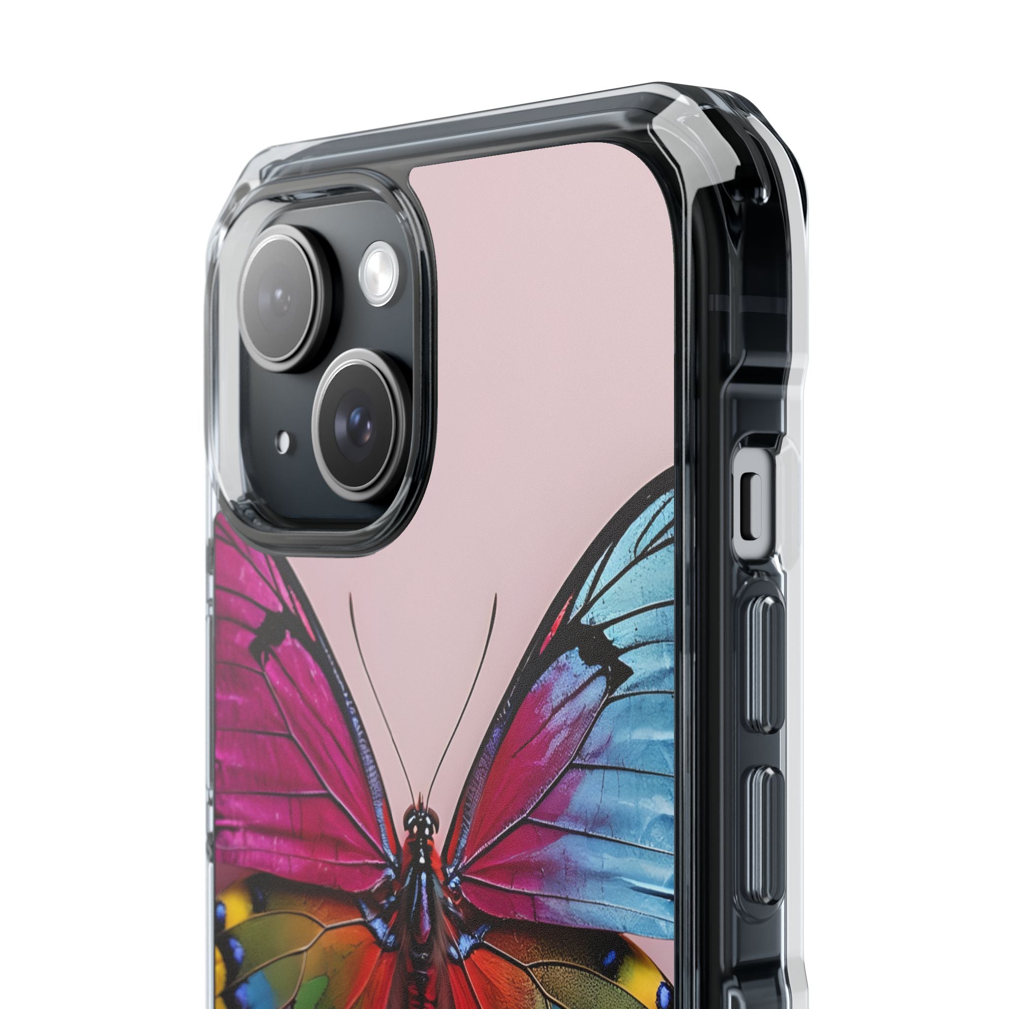 Vivid Butterfly iPhone 15 Case - Impact