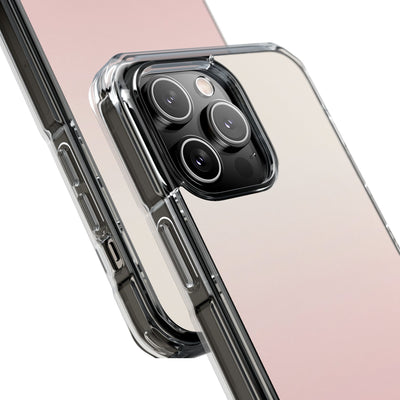 Pink Impact MagSafe Phone Case for iPhone - Frosted Blush Horizon