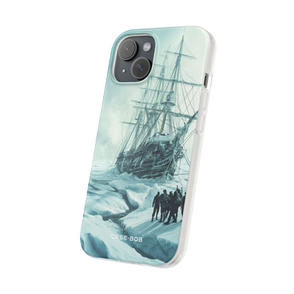 Icebound Ship iPhone 15 Case - Soft