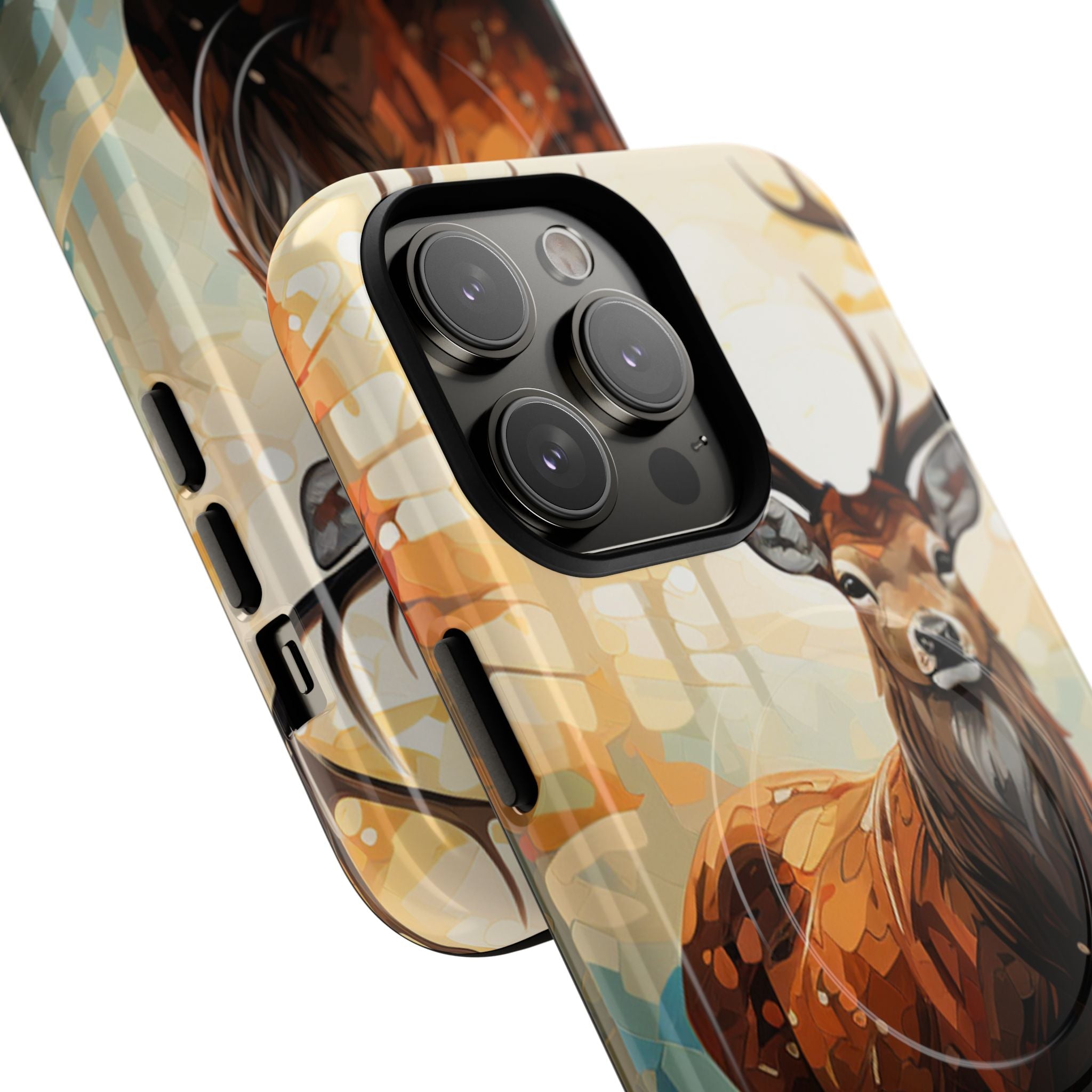 Glowing Stag iPhone 14 Pro Max Case - Tough+ - CASE•BOB