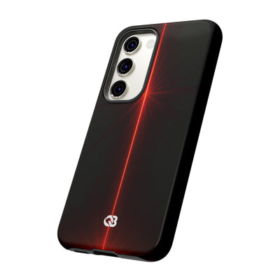Red Tough Phone Case for Samsung - Crimson Flare Vector