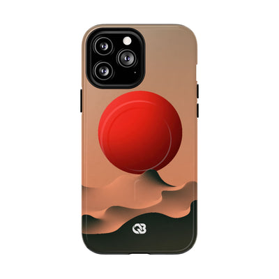 Crimson Sol Ridge · Tough 2.0 Magnetic Phone Case for iPhone · Red