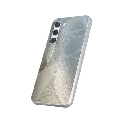 Silver Lite Phone Case for Samsung - Frosted Silver Mosaic