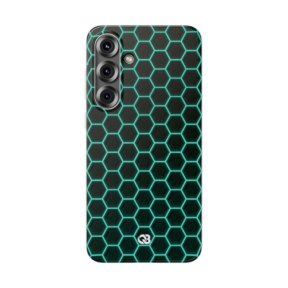 Neon Hex Spectrum · Lite Phone Case for Samsung · Teal