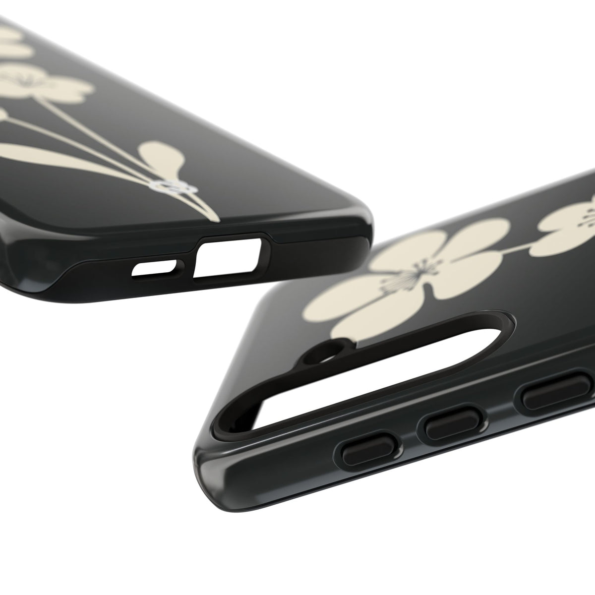 Nordic Blossom · Tough Phone Case for Samsung · Black