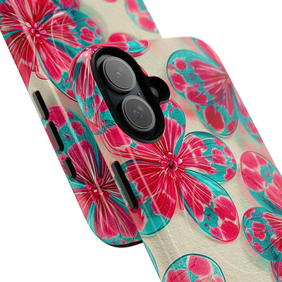Lucite Jelly Bloom · Tough 2.0 Magnetic Phone Case for iPhone · Pink