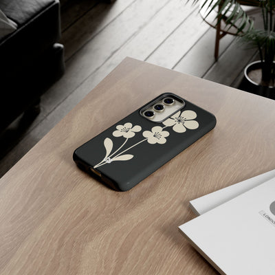 Nordic Blossom · Tough Phone Case for Samsung · Black