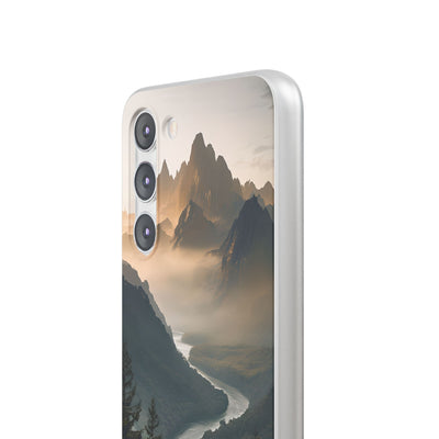 Golden Summit Valley · Soft Handyhülle für Samsung