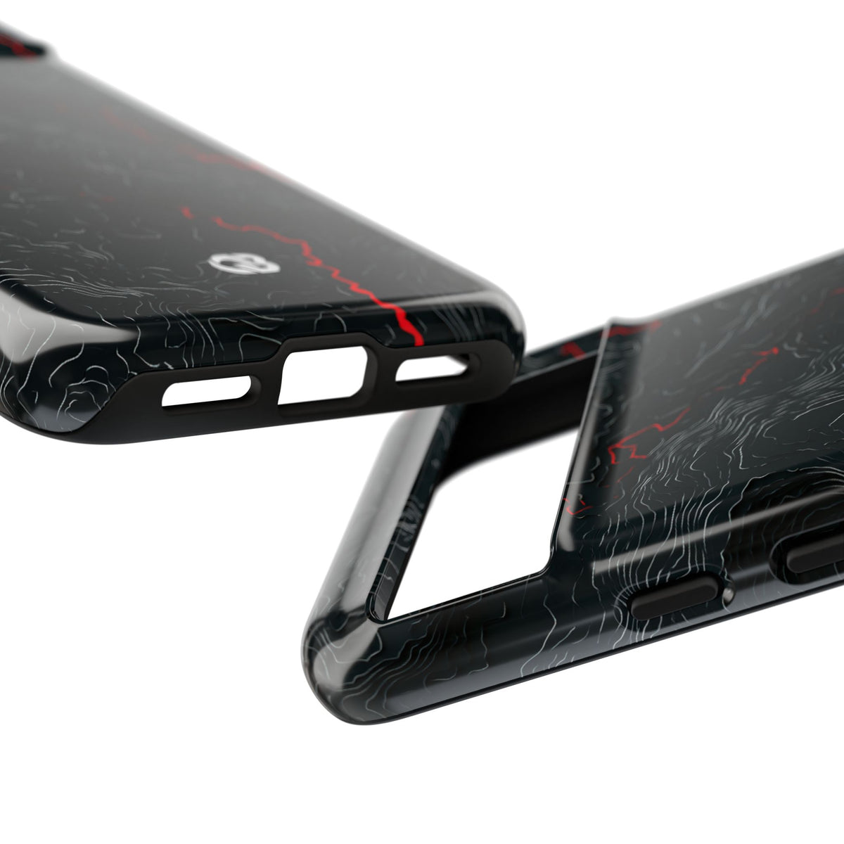 Crimson Rift · Tough Phone Case for Pixel ·  Black