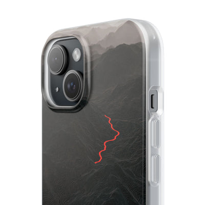 Crimson Ridge Pass · Lite Phone Case for iPhone ·  Black