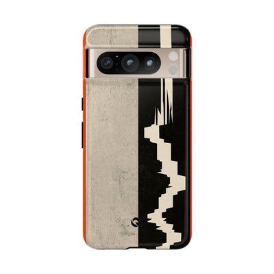 Orange Tough Phone Case for Google Pixel - Orange Monolith Rift