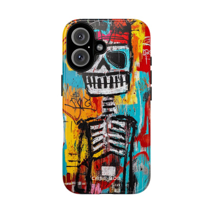 Skeleton Riot iPhone 16 Case - Tough - CASE•BOB