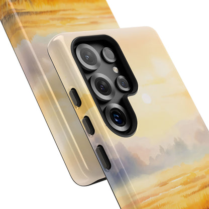 Leuchtender Sonnenaufgang Samsung S25 Ultra Case - Tough