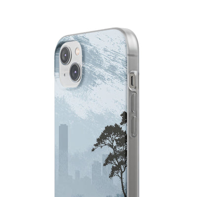 Grey Lite Phone Case for iPhone - Steel Slate Zen