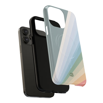 Green Tough 2.0 Magsafe Phone Case for iPhone - Sage Prism Beam