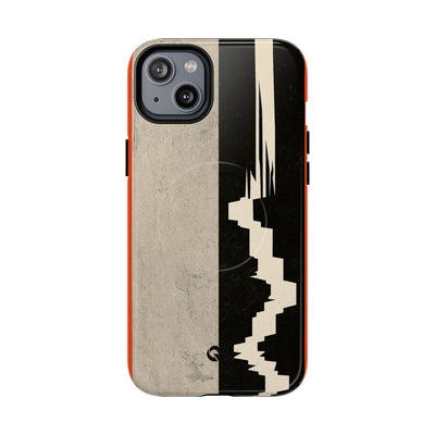 Orange Tough 2.0 Magsafe Phone Case for iPhone - Orange Monolith Rift
