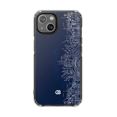 Blue Impact MagSafe Phone Case for iPhone - Cobalt Circuit Logic