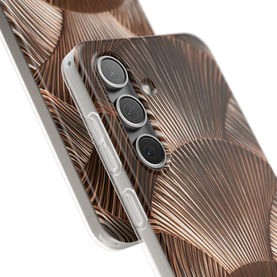 Rose Gilded Fan · Lite Phone Case for Samsung · Gold