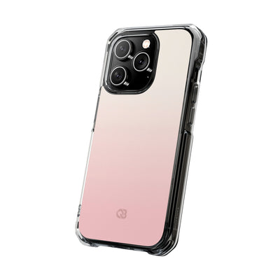 Pink Impact MagSafe Phone Case for iPhone - Frosted Blush Horizon