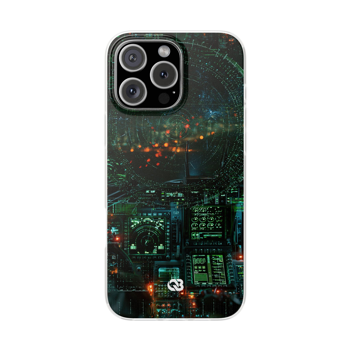 Tactical Avionics HUD · Lite Phone Case for iPhone ·  Green