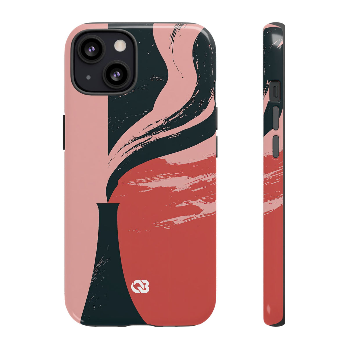 Crimson Horizon · Tough Phone Case for iPhone · Red