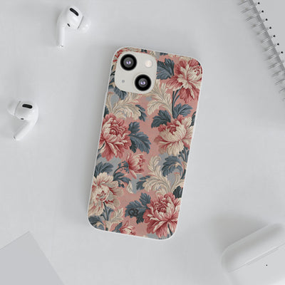 Blush Peony Jacquard · Lite Phone Case for iPhone ·  Pink