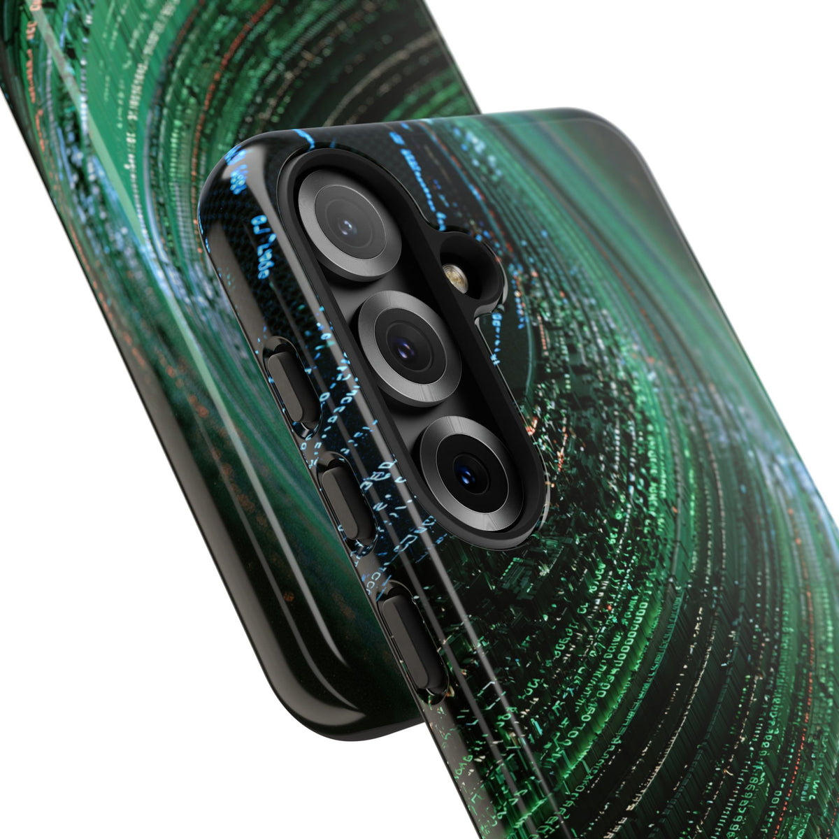 Orbital Data Stream · Tough Phone Case for Samsung · Green