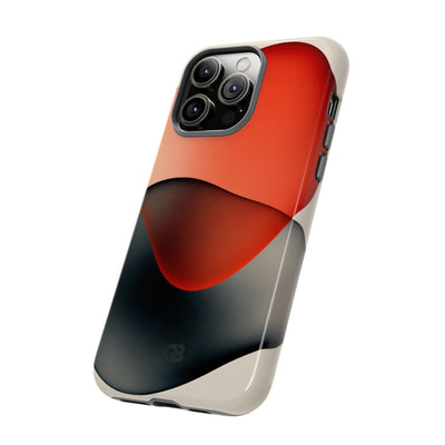 Translucent Crimson Form · Tough Phone Case for iPhone · Red