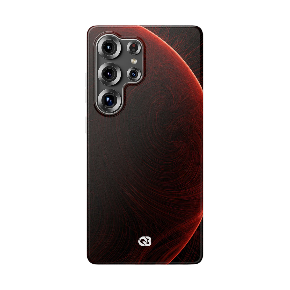 Crimson Solar Orbit · Lite Phone Case for Samsung · Red