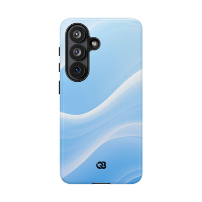 Blue Tough Phone Case for Samsung - Glacial Blue Silk